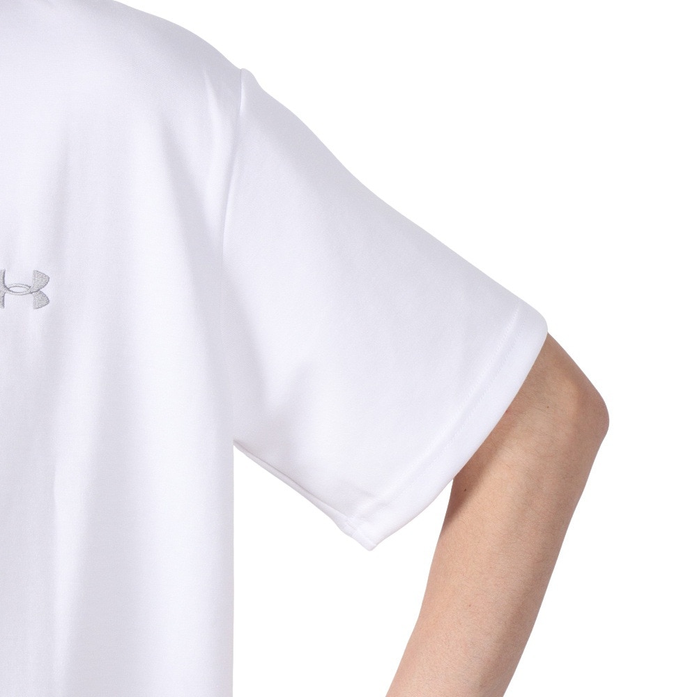 アンダーアーマー（UNDER ARMOUR）（メンズ）ヘビーウエイト アンプリファイ ノベルティ ロゴ 半袖Tシャツ 6003578 100