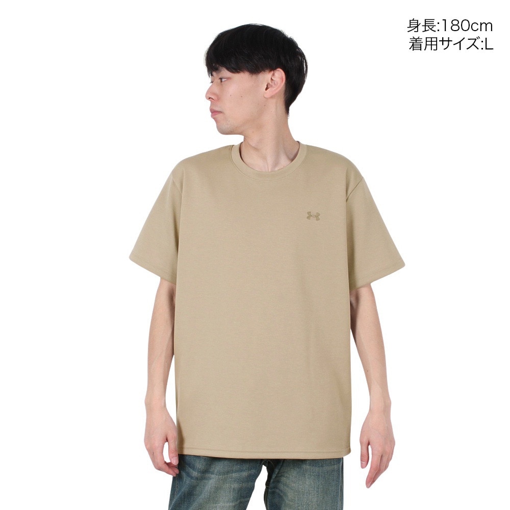 アンダーアーマー（UNDER ARMOUR）（メンズ）ヘビーウエイト アンプリファイ ノベルティ ロゴ 半袖Tシャツ 6003578 299