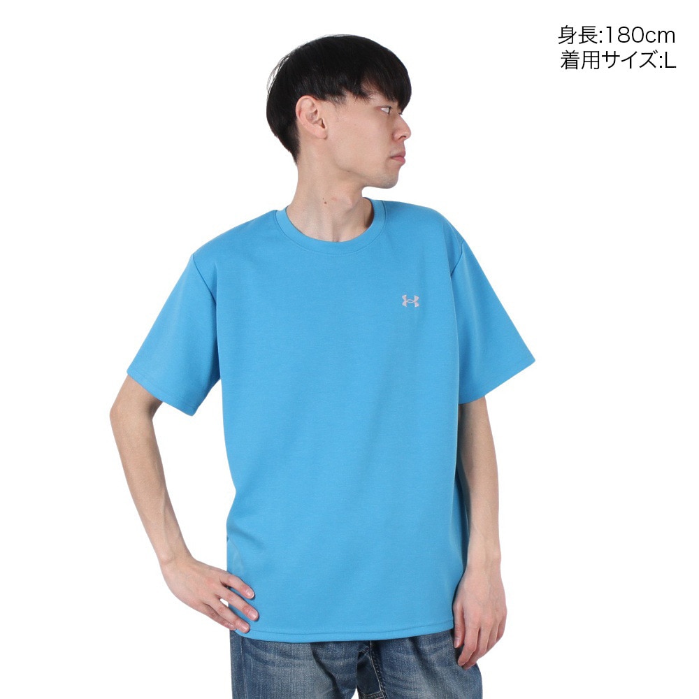 アンダーアーマー（UNDER ARMOUR）（メンズ）ヘビーウエイト アンプリファイ ノベルティ ロゴ 半袖Tシャツ 6003578 452