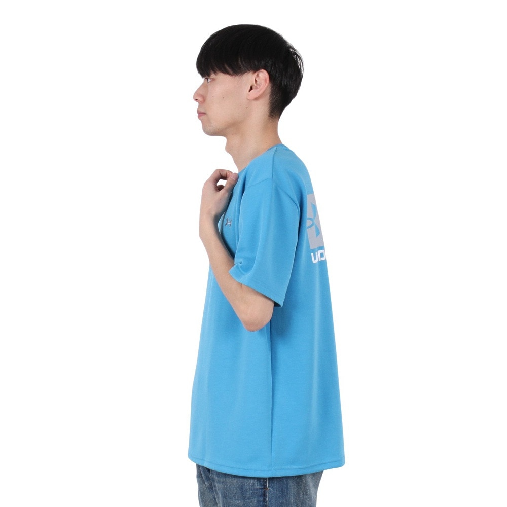 アンダーアーマー（UNDER ARMOUR）（メンズ）ヘビーウエイト アンプリファイ ノベルティ ロゴ 半袖Tシャツ 6003578 452