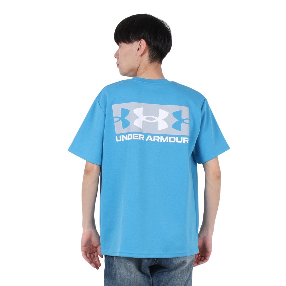 アンダーアーマー（UNDER ARMOUR）（メンズ）ヘビーウエイト アンプリファイ ノベルティ ロゴ 半袖Tシャツ 6003578 452