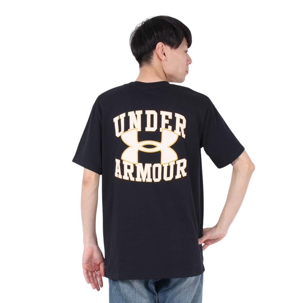 アンダーアーマー（UNDER ARMOUR）（メンズ）ヘビーウエイト カリージエイト 半袖Tシャツ 6003581 001