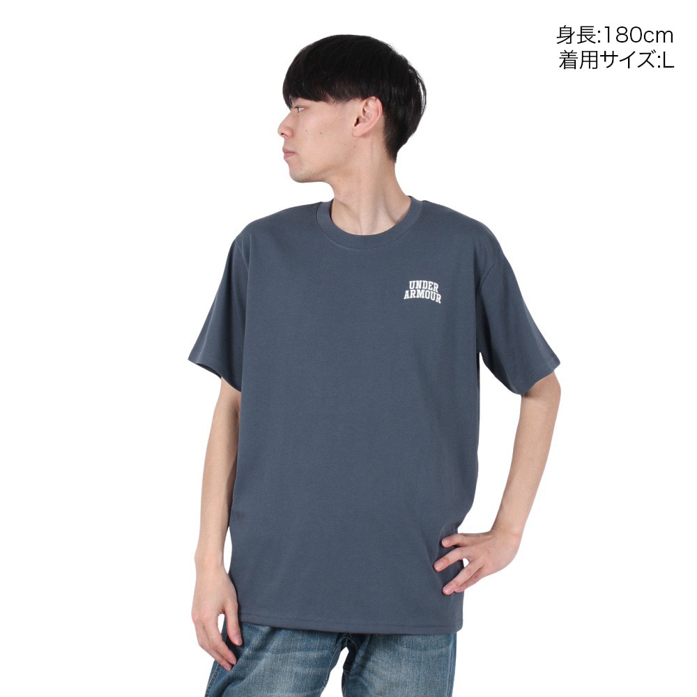 アンダーアーマー（UNDER ARMOUR）（メンズ）ヘビーウエイト カリージエイト 半袖Tシャツ 6003581 044