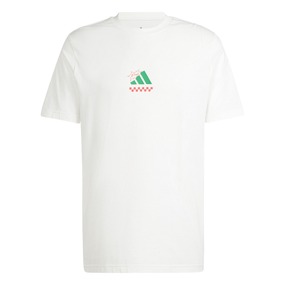アディダス（adidas）（メンズ）ラウンジ ピザグラフィック 半袖Tシャツ KPJ92-JJ4016