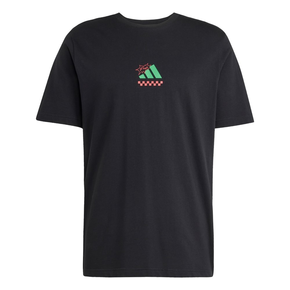アディダス（adidas）（メンズ）ラウンジ ピザグラフィック 半袖Tシャツ KPJ92-JM0347