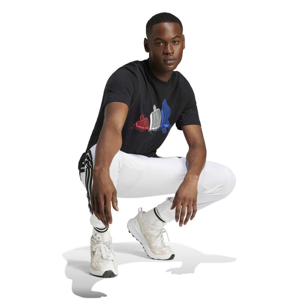 アディダス（adidas）（メンズ）ラウンジ アイスグラフィック 半袖T