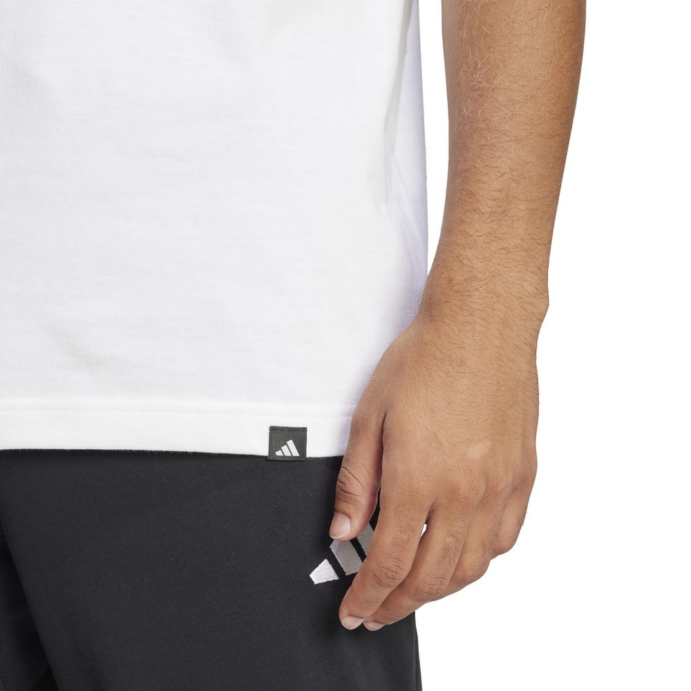 アディダス（adidas）（メンズ）ラウンジ サンダルグラフィック 半袖ポケットTシャツ KPR57-JC5282