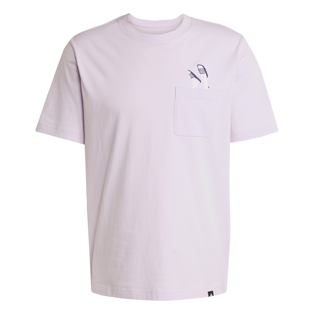 アディダス（adidas）（メンズ）ラウンジ サンダルグラフィック 半袖ポケットTシャツ KPR57-JM0375