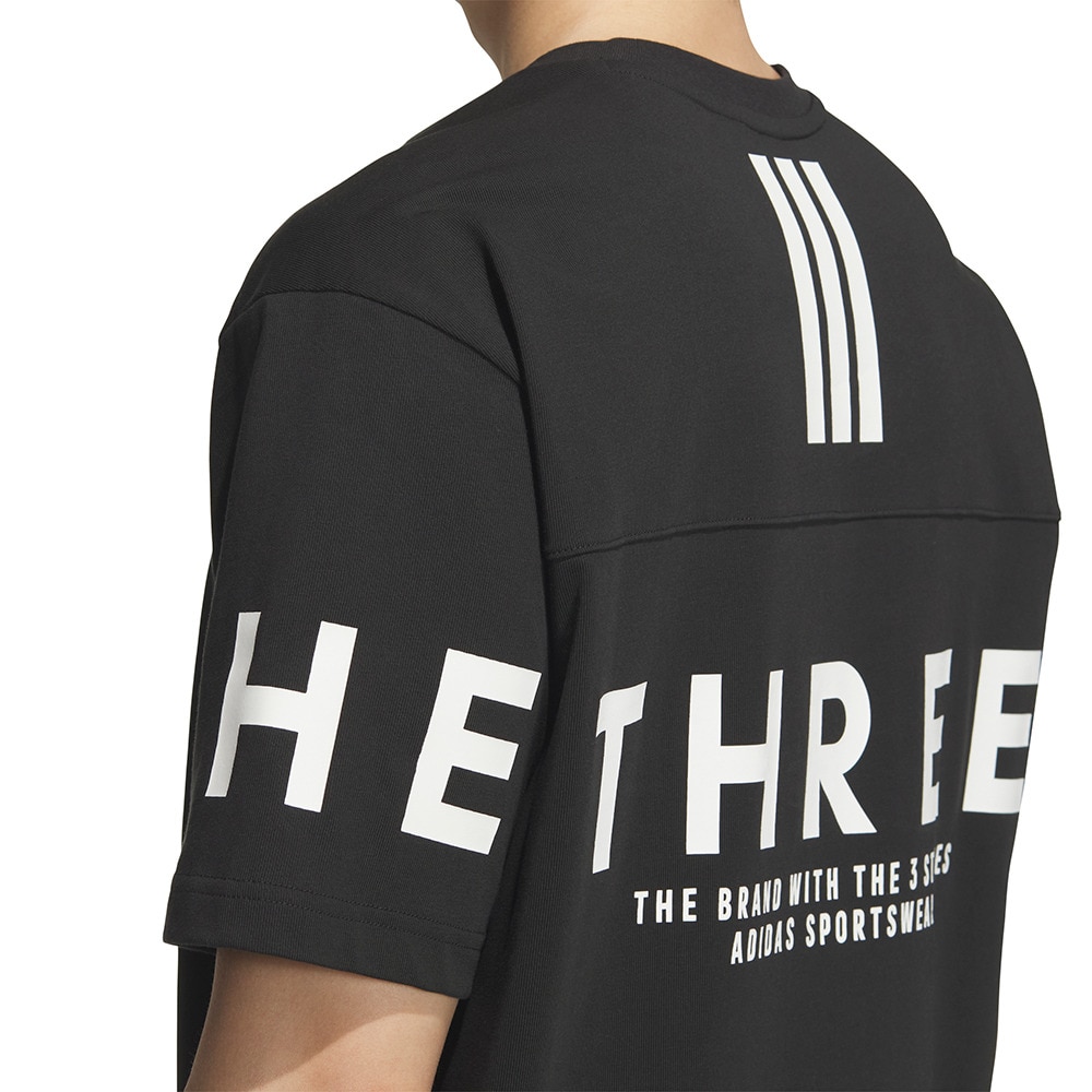 アディダス（adidas）（メンズ）ワーディング パック ルーズフィット ヘビーシングルジャージー 半袖Tシャツ KQD25-JM2079