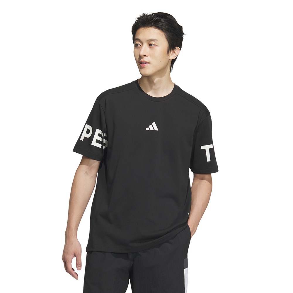 アディダス（adidas）（メンズ）ワーディング パック ルーズフィット ヘビーシングルジャージー 半袖Tシャツ KQD25-JM2079