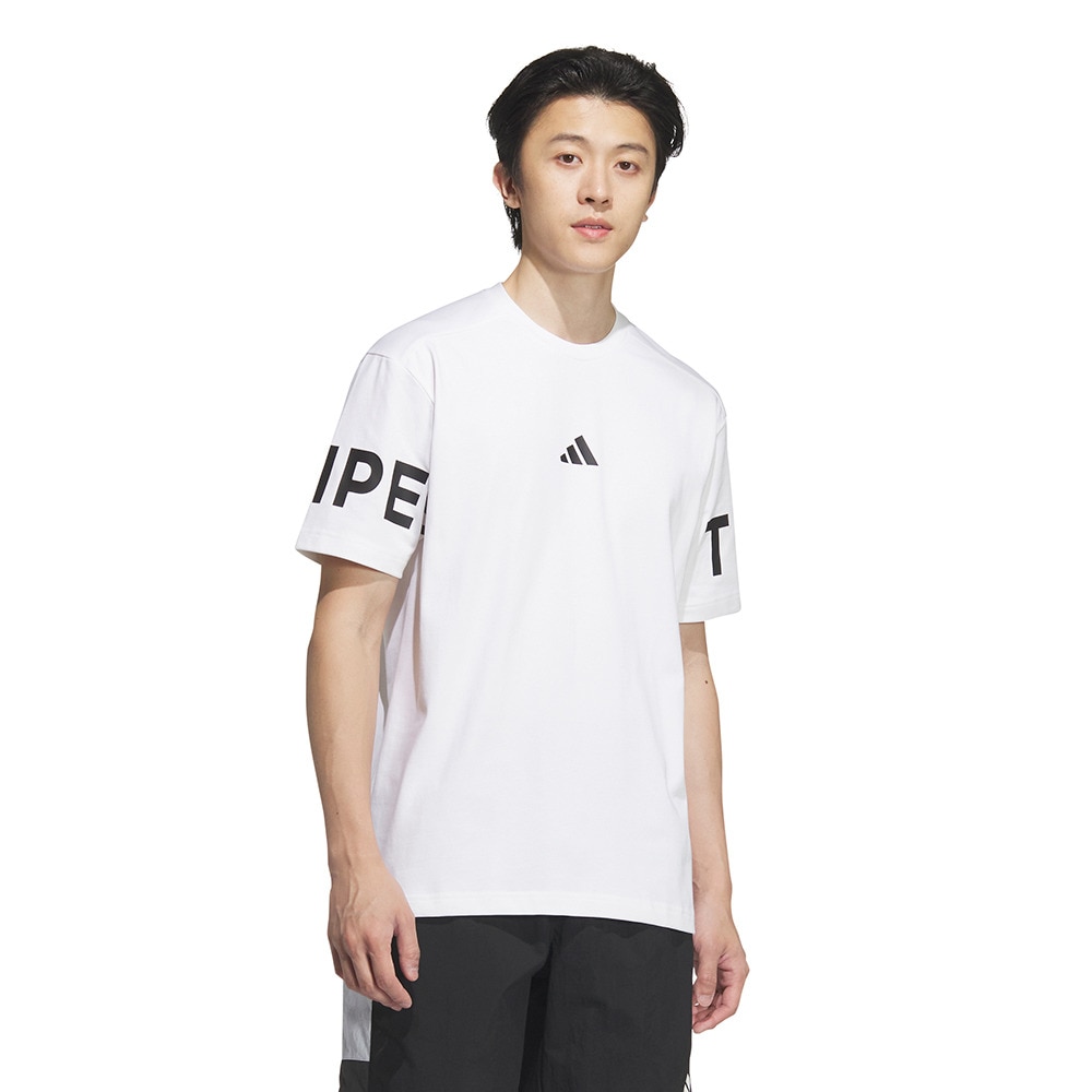 アディダス（adidas）（メンズ）ワーディング パック ルーズフィット ヘビーシングルジャージー 半袖Tシャツ KQD25-JM2080