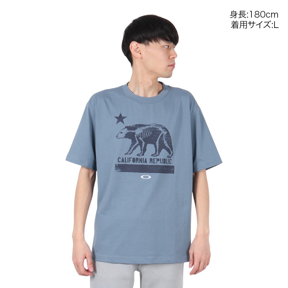 オークリー（OAKLEY）（メンズ）ESSEN 半袖 Tシャツ BEAR FOA407833-69T