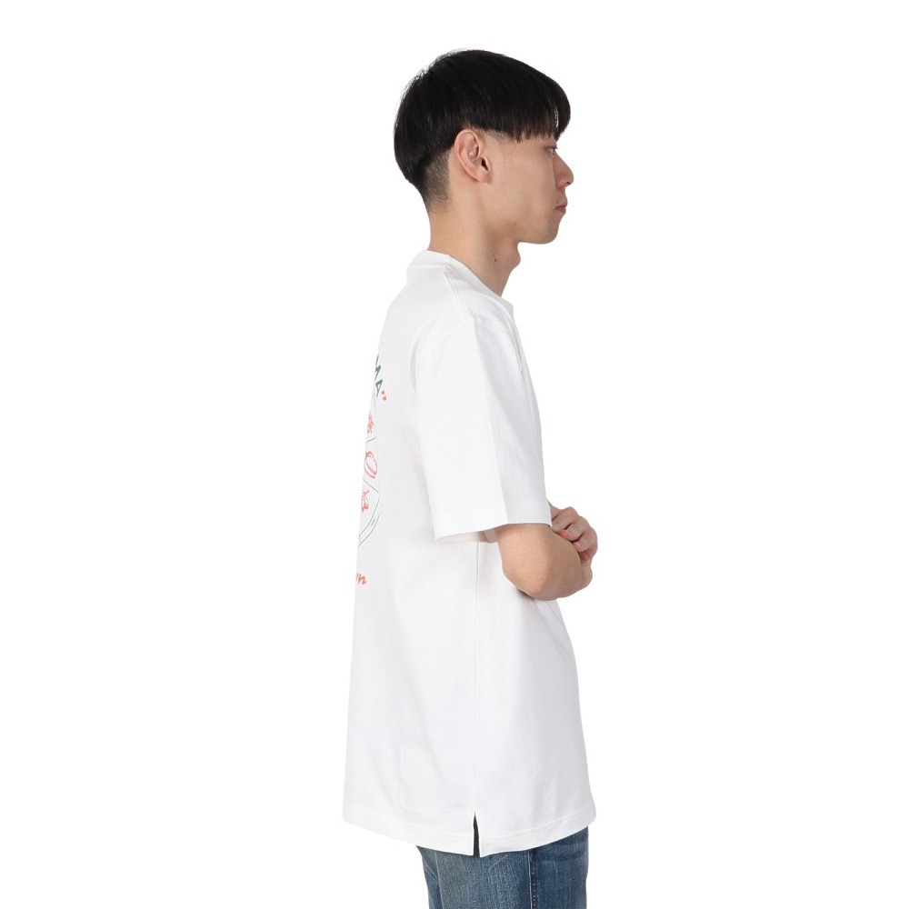 プーマ（PUMA）（メンズ）MWQ HOG 半袖Tシャツ PIZZ 633125 02 WHT