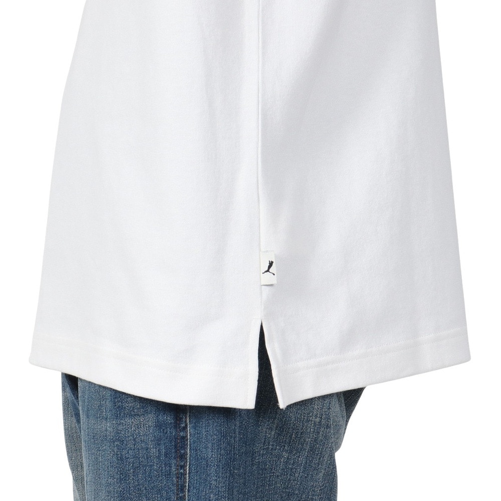 プーマ（PUMA）（メンズ）MWQ HOG 半袖Tシャツ PIZZ 633125 02 WHT