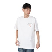 (メンズ)MWQ HOG 半袖Tシャツ PIZZ 633125 02 WHT