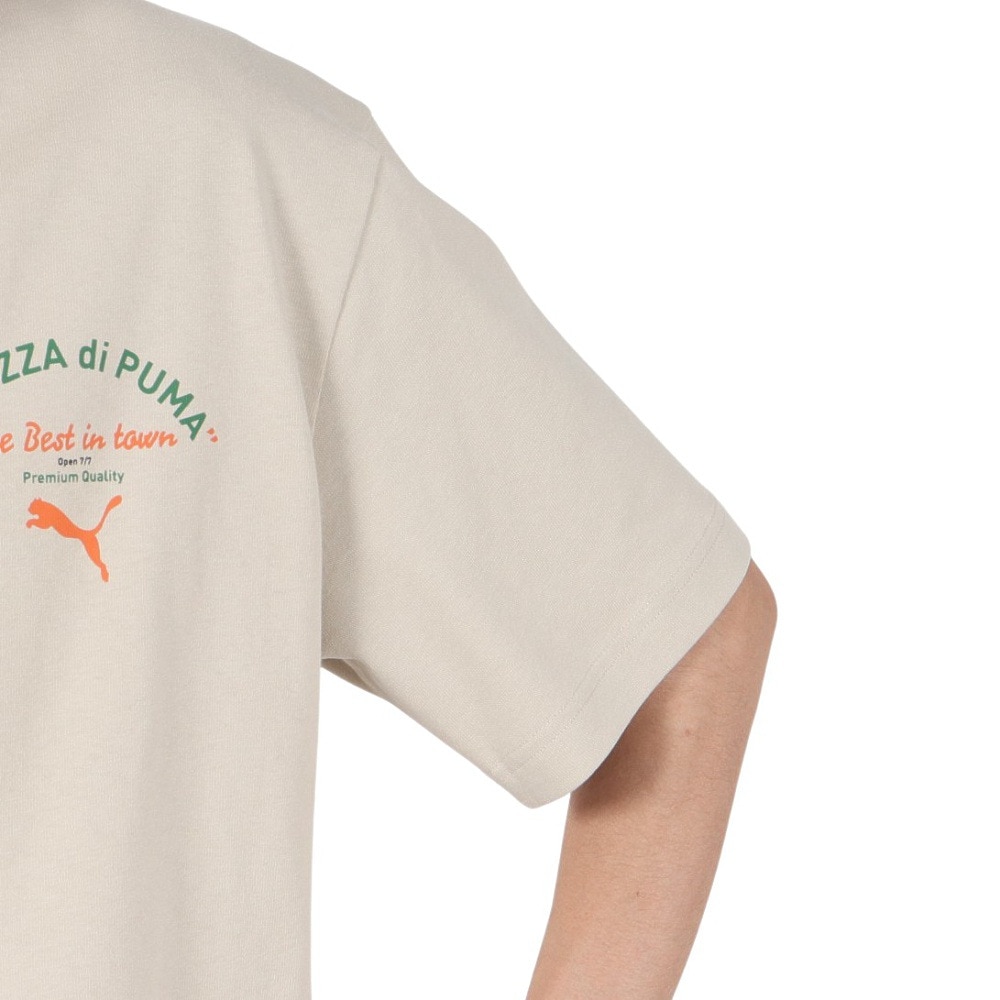 プーマ（PUMA）（メンズ）MWQ HOG 半袖Tシャツ PIZZ 633125 68 OWHT