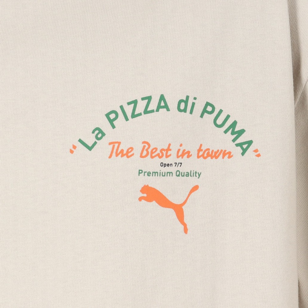 プーマ（PUMA）（メンズ）MWQ HOG 半袖Tシャツ PIZZ 633125 68 OWHT
