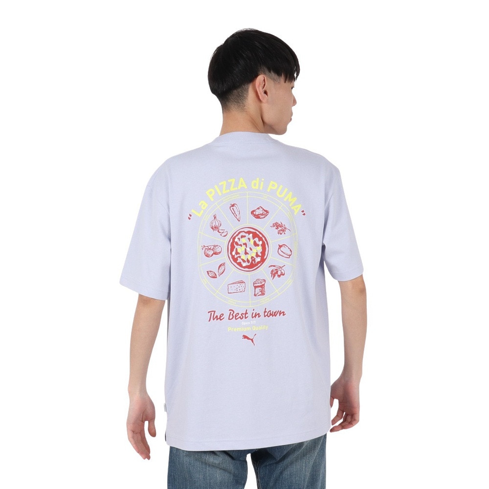 プーマ（PUMA）（メンズ）MWQ HOG 半袖Tシャツ PIZZ 633125 86 LVD