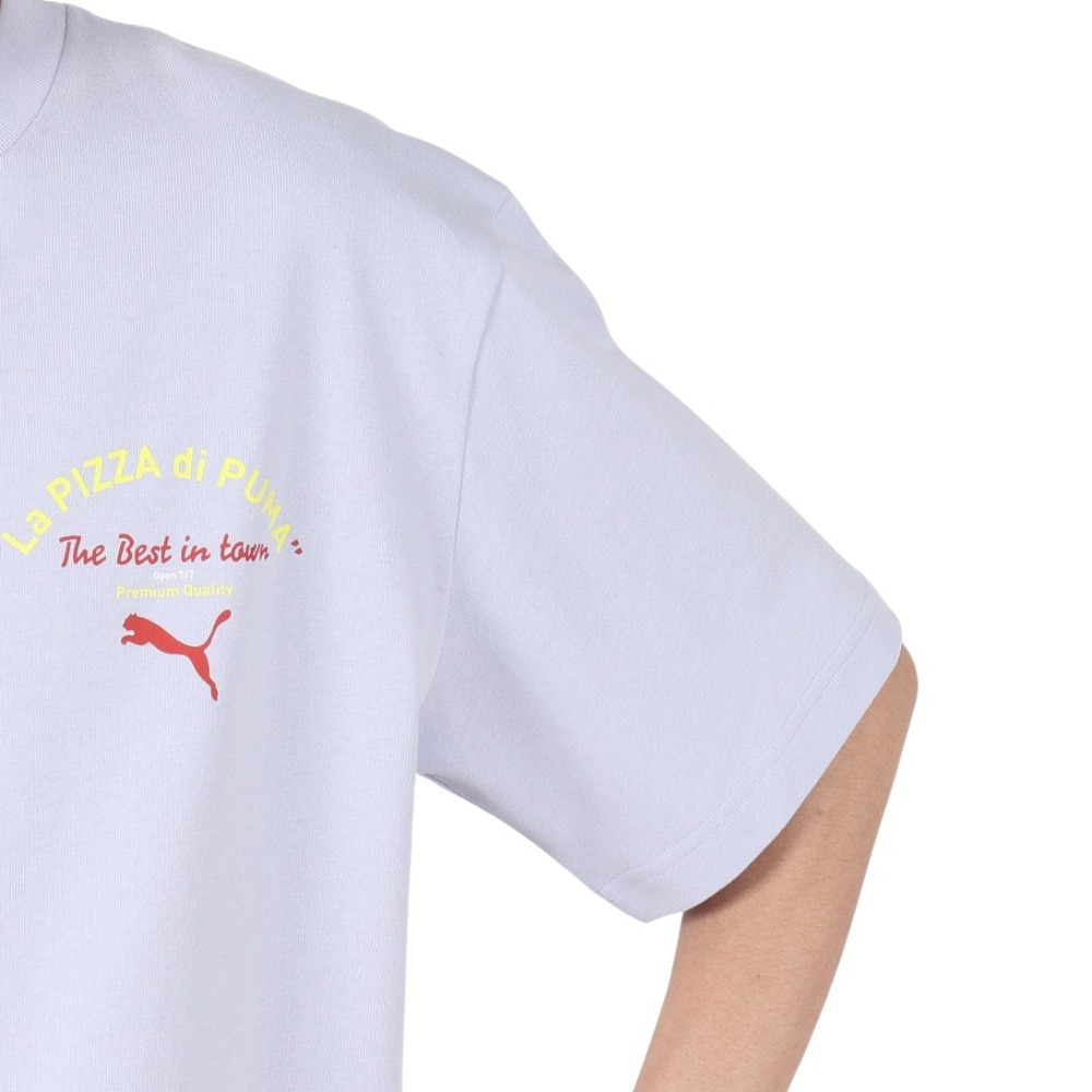 プーマ（PUMA）（メンズ）MWQ HOG 半袖Tシャツ PIZZ 633125 86 LVD