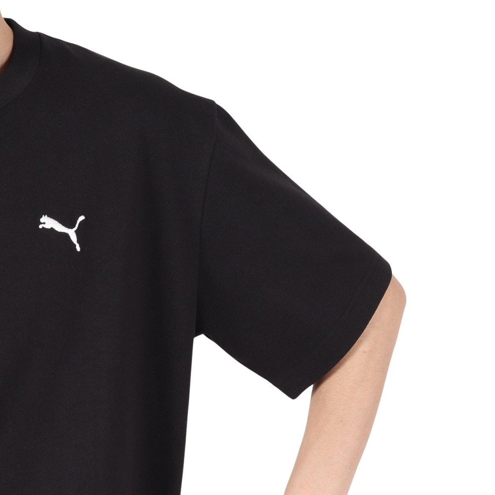 プーマ（PUMA）（メンズ）MWQ HOG 半袖Tシャツ VEGE 633126 01 BLK