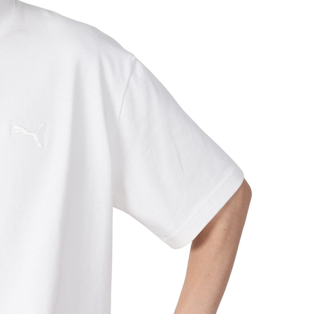 プーマ（PUMA）（メンズ）MWQ HOG 半袖Tシャツ VEGE 633126 02 WHT