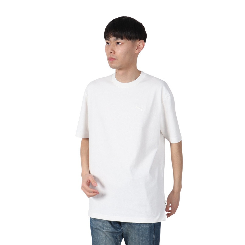 プーマ（PUMA）（メンズ）MWQ HOG 半袖Tシャツ VEGE 633126 02 WHT