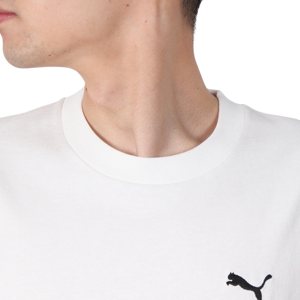 プーマ（PUMA）（メンズ）MWQ HOG 半袖Tシャツ BROCCOLI 633127 02 WHT
