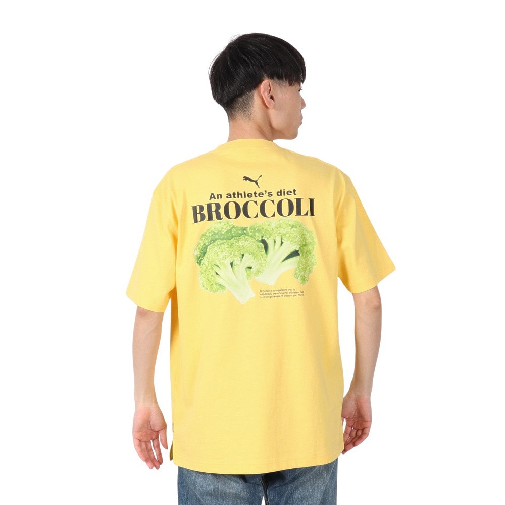 プーマ（PUMA）（メンズ）MWQ HOG 半袖 Tシャツ BROC 633127 55 YEL