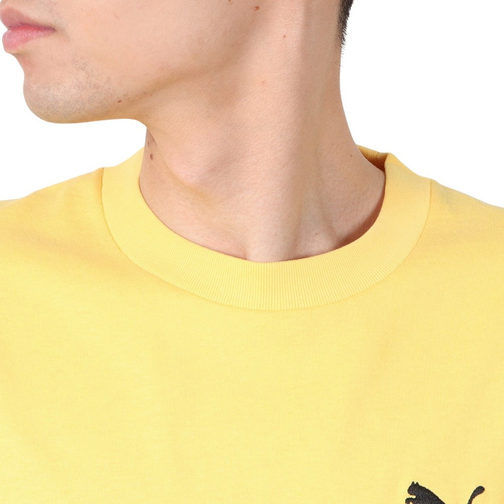 プーマ（PUMA）（メンズ）MWQ HOG 半袖 Tシャツ BROC 633127 55 YEL