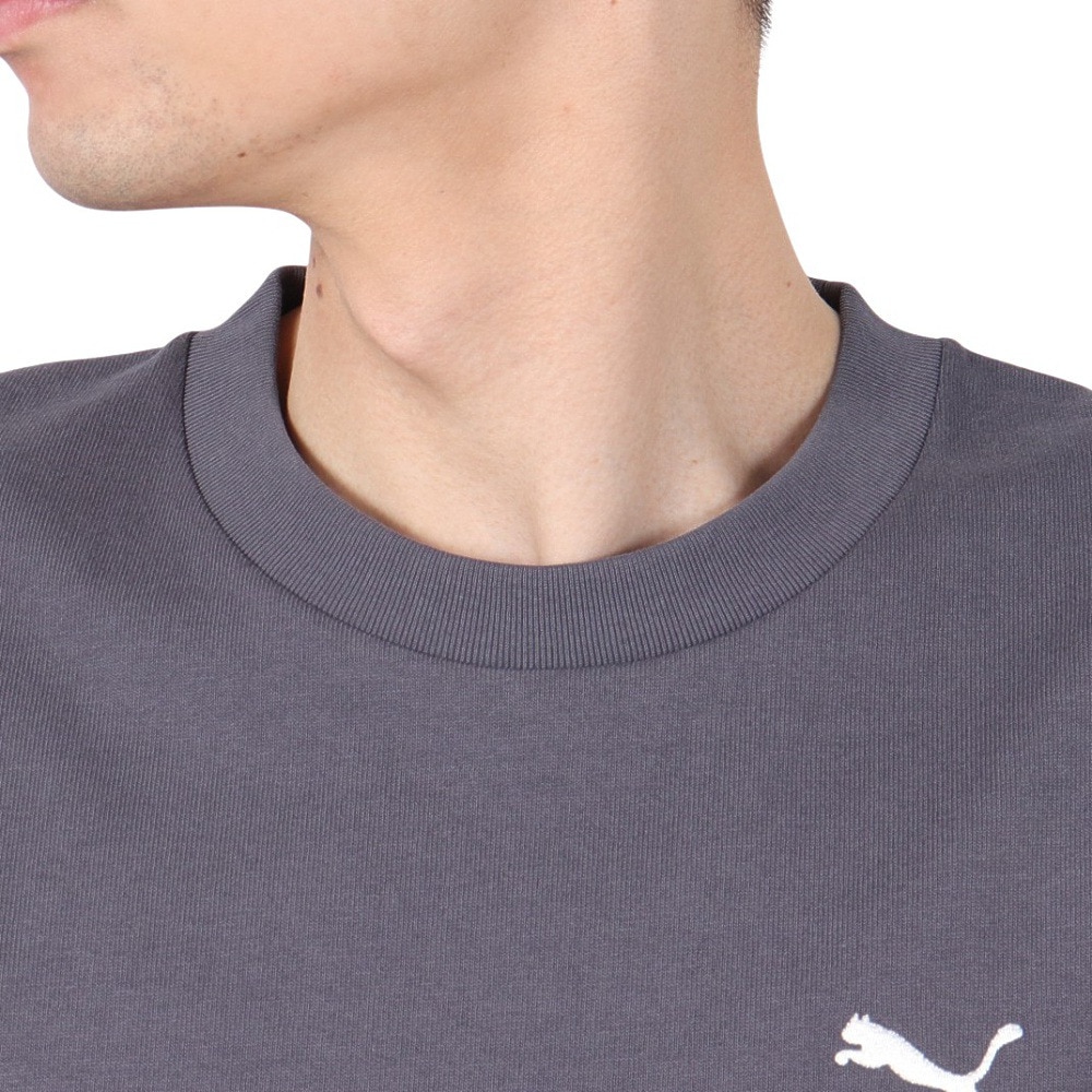 プーマ（PUMA）（メンズ）MWQ HOG 半袖Tシャツ BROC 633127 69 GRY