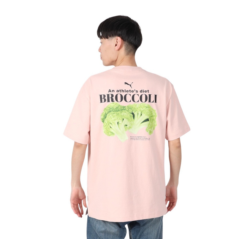 プーマ（PUMA）（メンズ）MWQ HOG 半袖Tシャツ BROCCOLI 633127 91 ROS