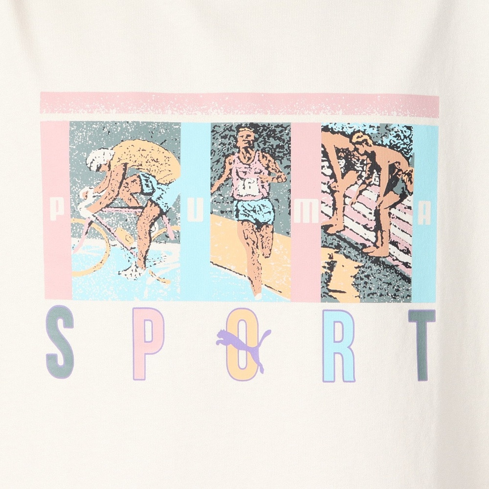 プーマ（PUMA）（メンズ）MWQ HOG 半袖Tシャツ SPORT 633128 87 BEG