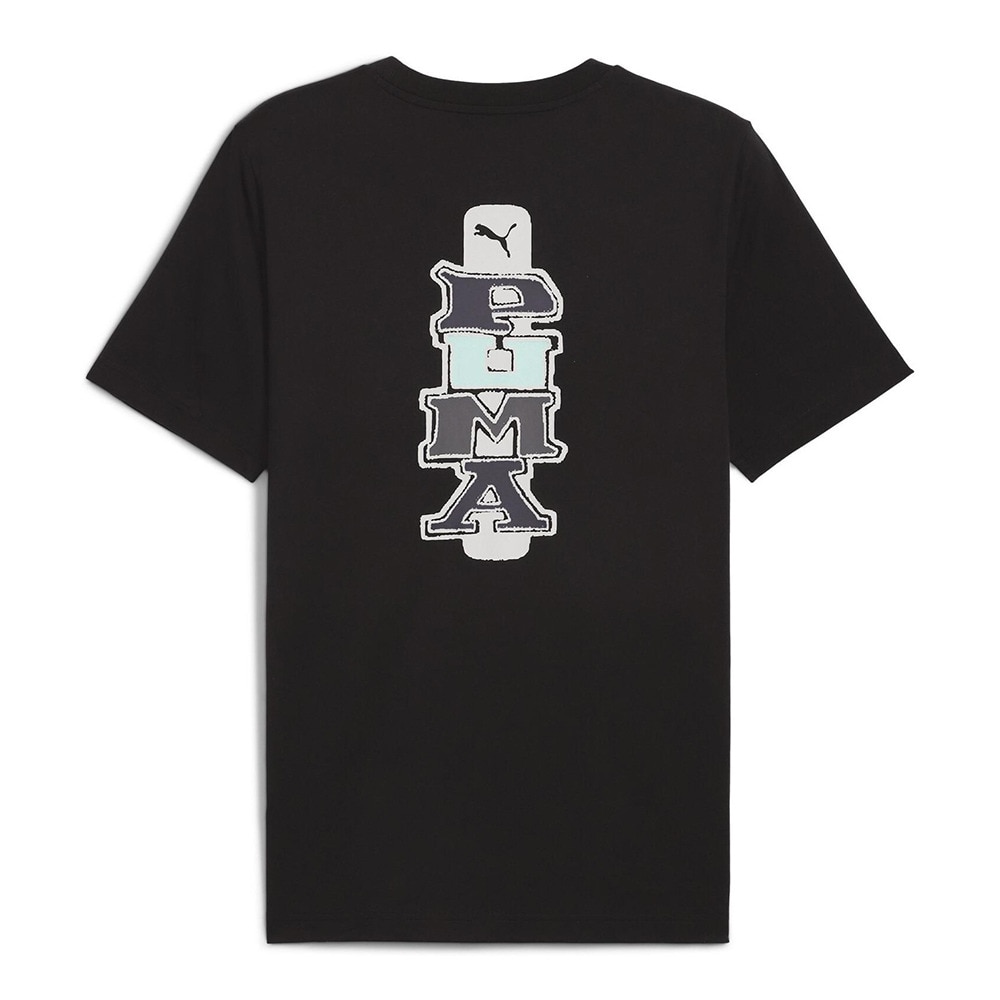 プーマ（PUMA）（メンズ）GRAPHICS プーマ バック Tシャツ 687701 01 BLK