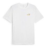 (メンズ)GRAPHICS プーマ バック Tシャツ 687701 02 WHT