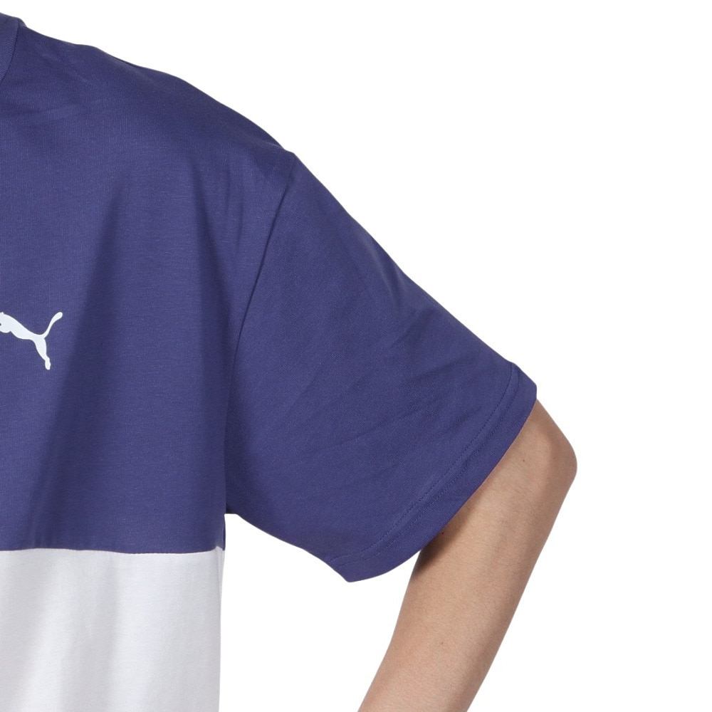 プーマ（PUMA）（メンズ）ESS MX バックプリント 半袖Tシャツ 689020 46 BGRY