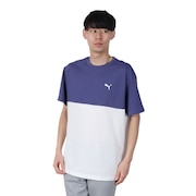 (メンズ)ESS MX バックプリント 半袖Tシャツ 689020 46 BGRY