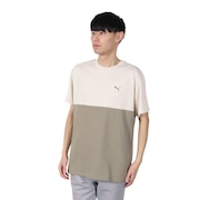 (メンズ)ESS MX バックプリント 半袖Tシャツ 689020 87 BEG