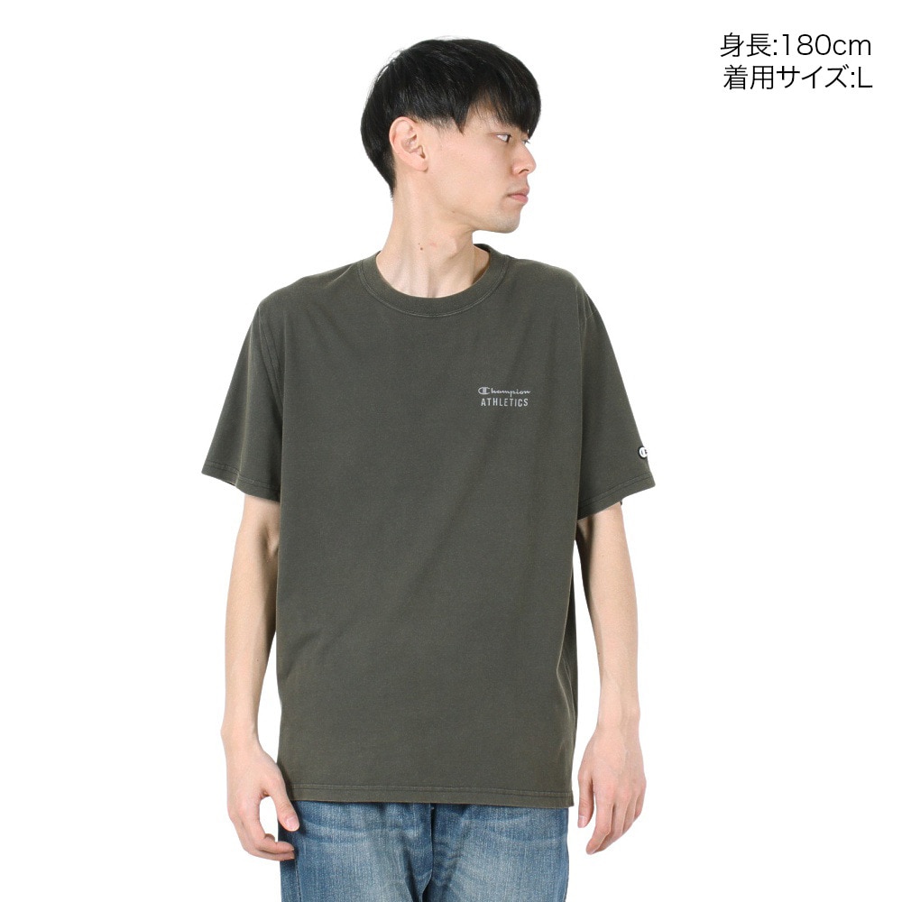 チャンピオン（CHAMPION）（メンズ）ATHLE CP JERSEY 半袖Tシャツ C3-BS303 055