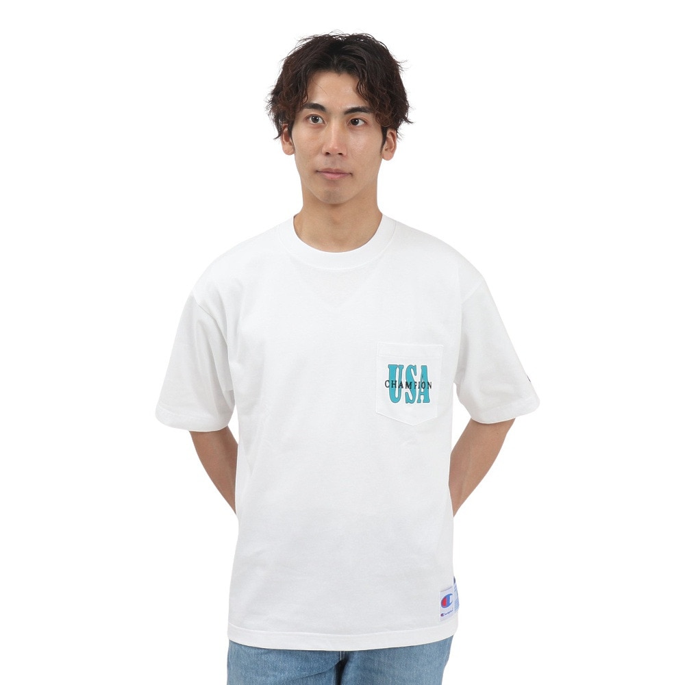 チャンピオン-ヘリテイジ（CHAMPION-HERITAGE）（メンズ）アクションスタイル 半袖Tシャツ C3-B315 010