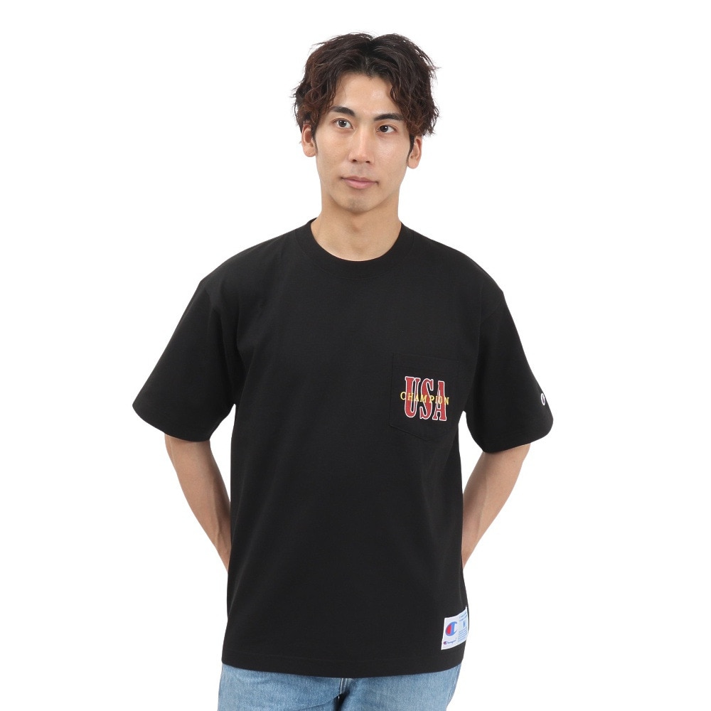 チャンピオン-ヘリテイジ（CHAMPION-HERITAGE）（メンズ）アクションスタイル 半袖Tシャツ C3-B315 090