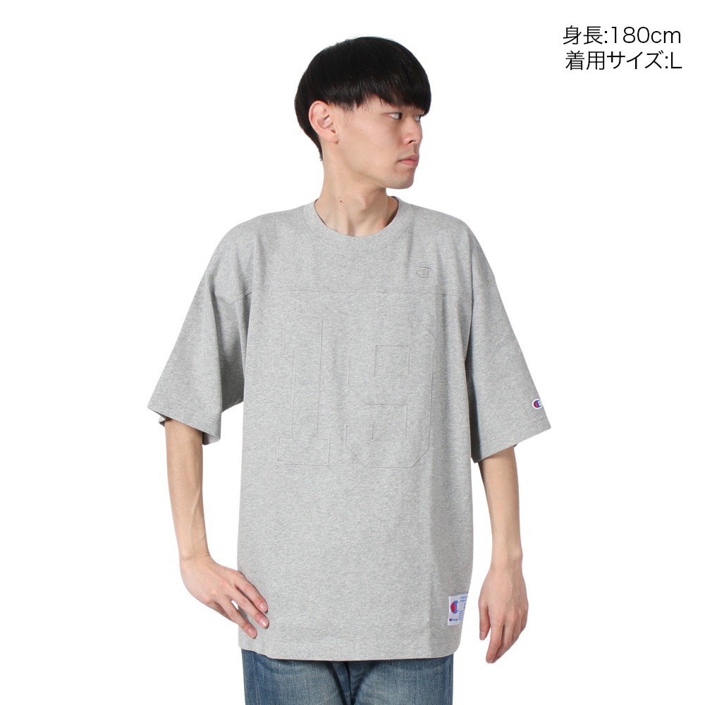 チャンピオン-ヘリテイジ（CHAMPION-HERITAGE）（メンズ）アクションスタイル GARMENT ショートスリーブ フットボールTシャツ C3-B317 070