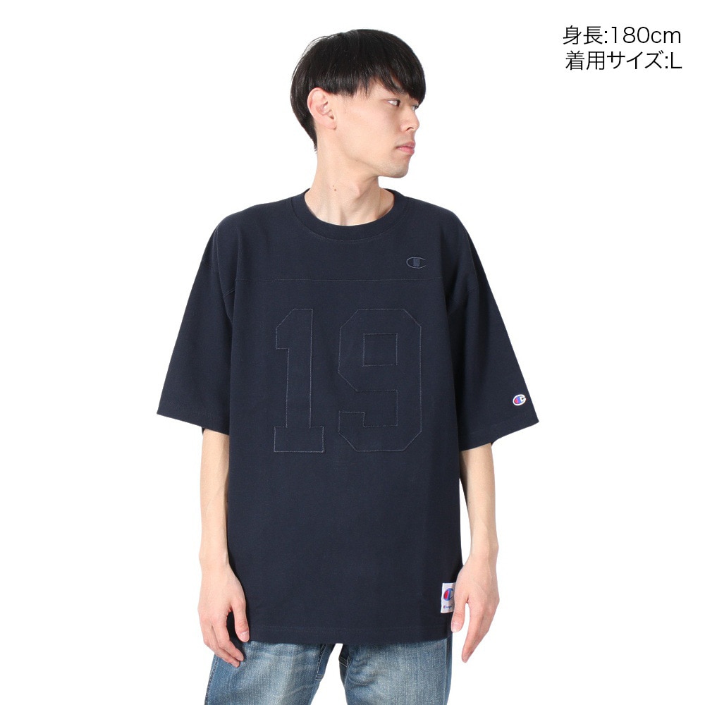 チャンピオン-ヘリテイジ（CHAMPION-HERITAGE）（メンズ）アクションスタイル GARMENT ショートスリーブ フットボールTシャツ C3-B317 386