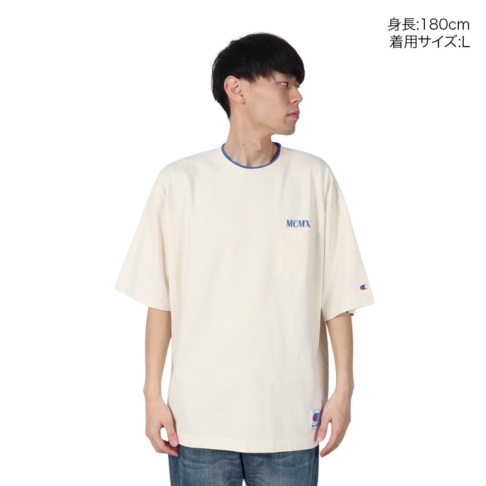 チャンピオン-ヘリテイジ（CHAMPION-HERITAGE）（メンズ）アクションスタイル GARMENT ショートスリーブ ポケットTシャツ C3-B318 033