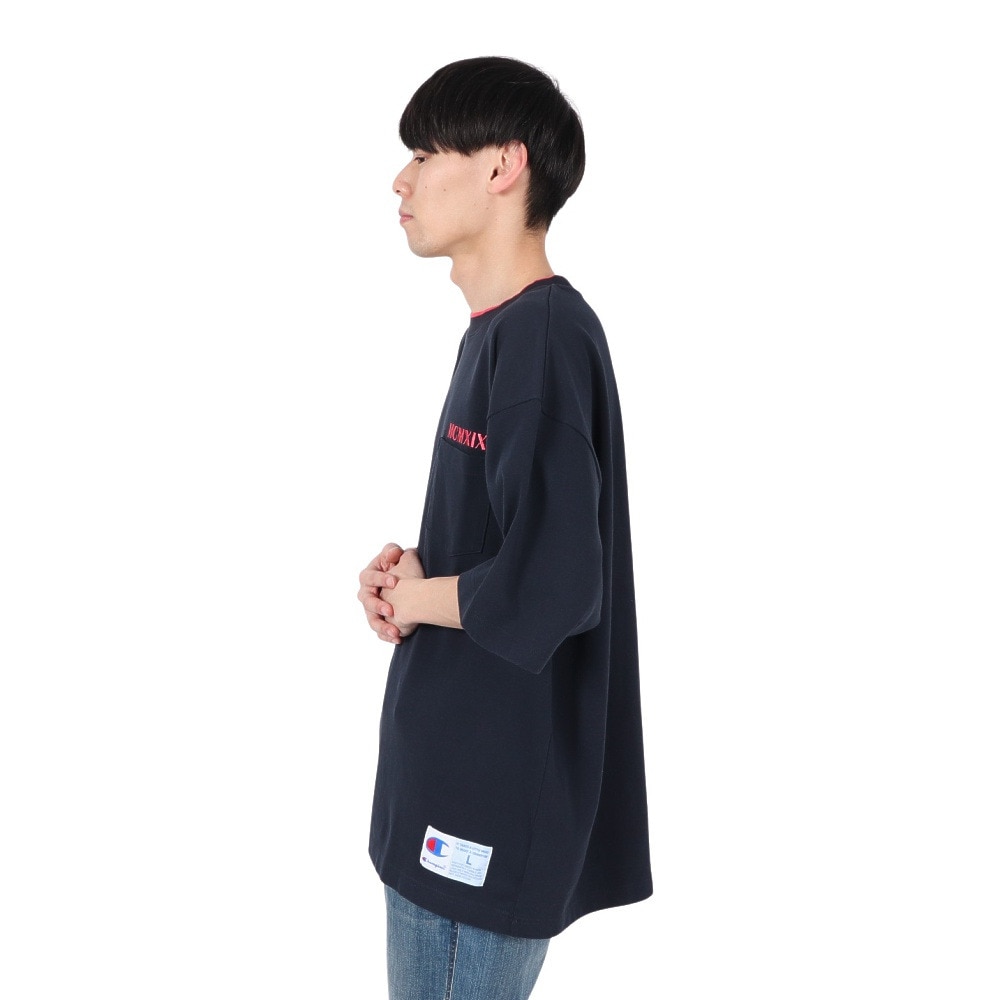チャンピオン-ヘリテイジ（CHAMPION-HERITAGE）（メンズ）アクションスタイル GARMENT ショートスリーブ ポケットTシャツ C3-B318 386