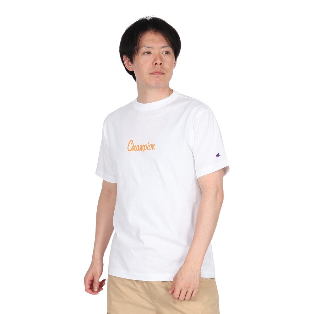 チャンピオン-ヘリテイジ（CHAMPION-HERITAGE）（メンズ）ショートスリーブTシャツ 25SS C3-B340 010