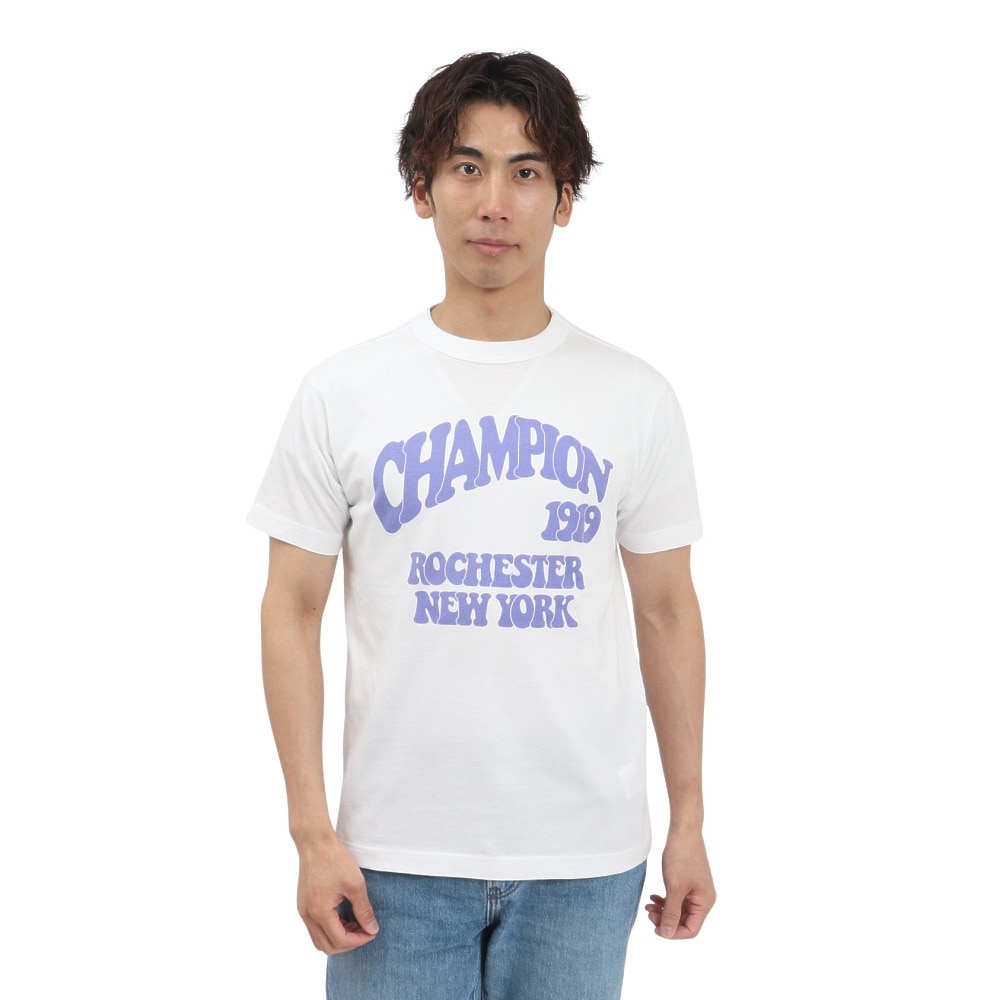 チャンピオン-ヘリテイジ（CHAMPION-HERITAGE）（メンズ）ベーシック 半袖Tシャツ C3-B342 010