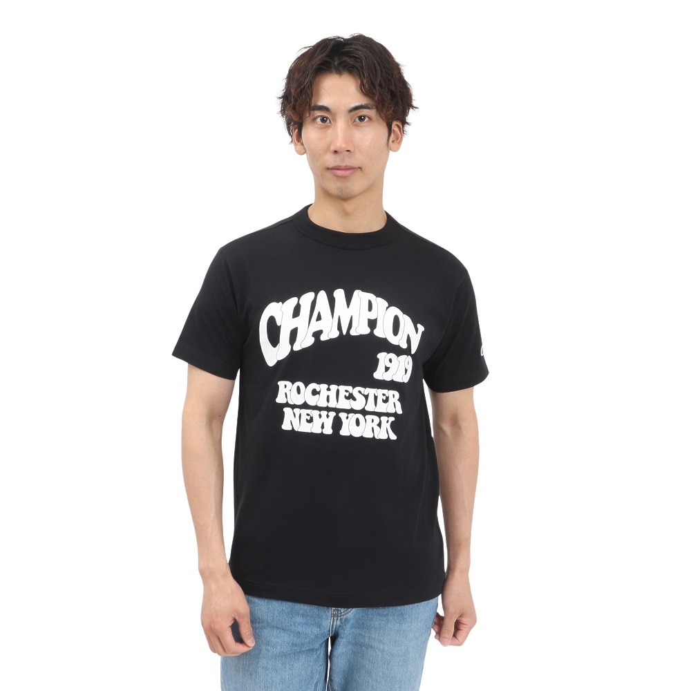 チャンピオン-ヘリテイジ（CHAMPION-HERITAGE）（メンズ）ベーシック 半袖Tシャツ C3-B342 090