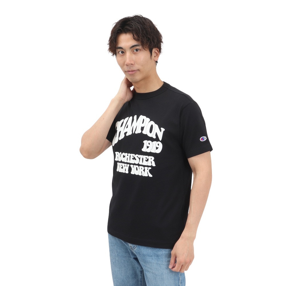 チャンピオン-ヘリテイジ（CHAMPION-HERITAGE）（メンズ）ベーシック 半袖Tシャツ C3-B342 090