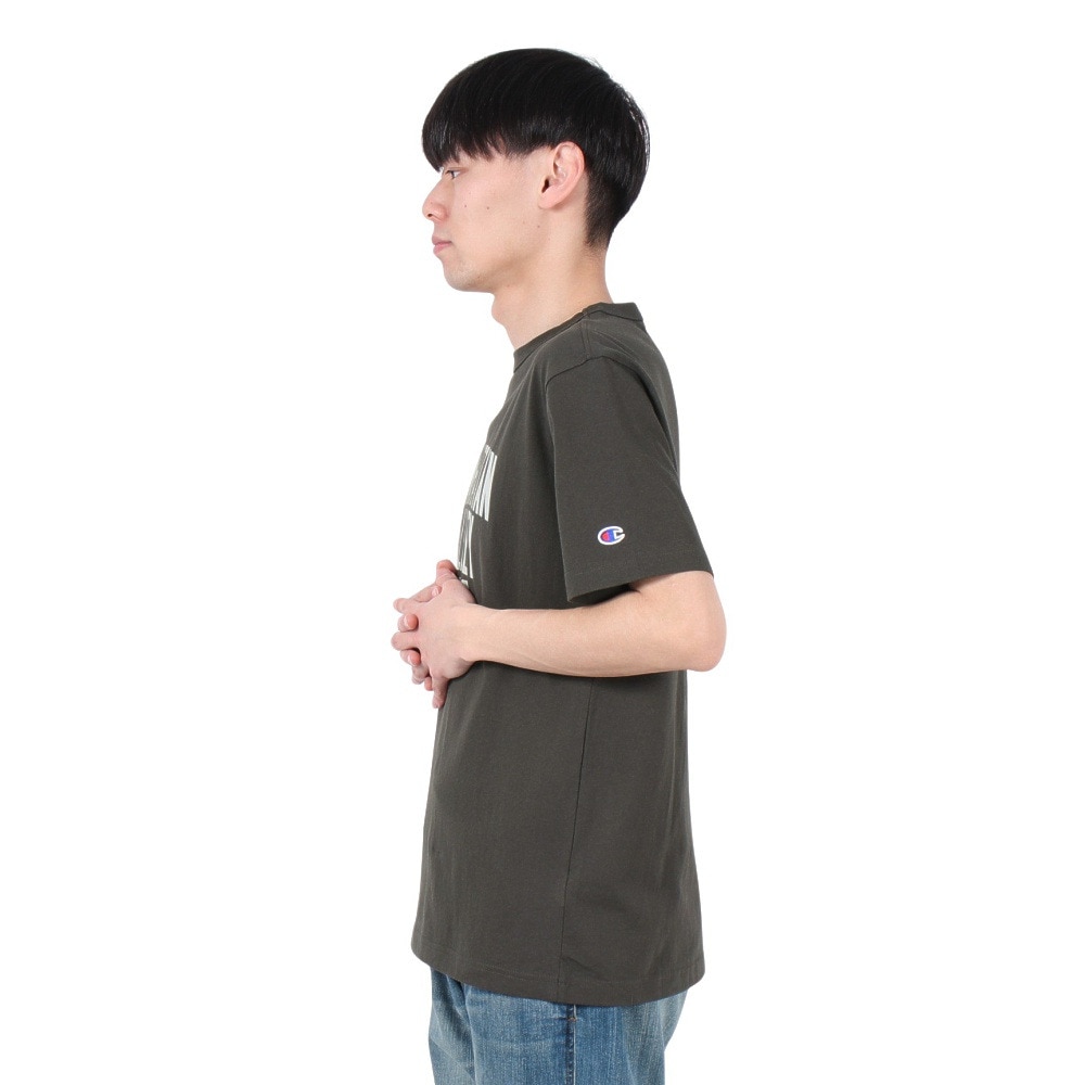 チャンピオン-ヘリテイジ（CHAMPION-HERITAGE）（メンズ）ベーシック カレッジ グラフィック 半袖Tシャツ C3-B348 055