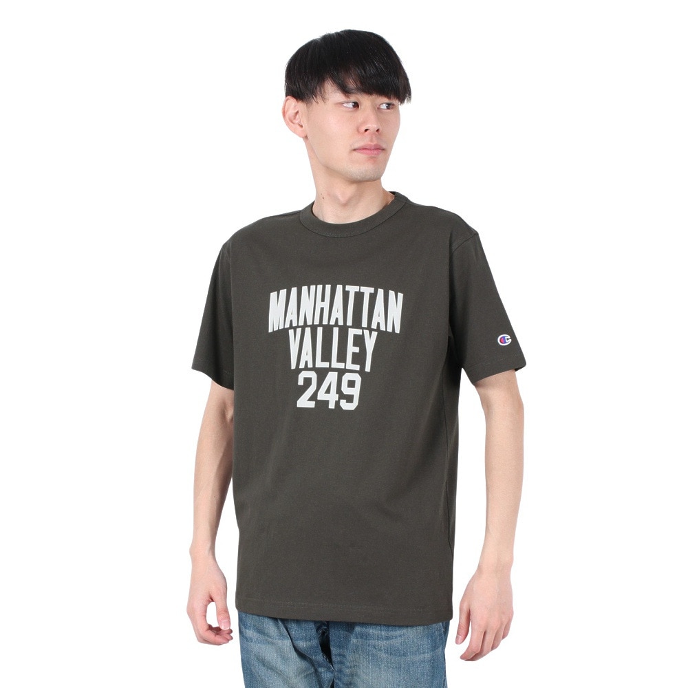 チャンピオン-ヘリテイジ（CHAMPION-HERITAGE）（メンズ）ベーシック カレッジ グラフィック 半袖Tシャツ C3-B348 055